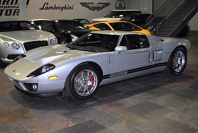 Ford : Ford GT Base Coupe 2-Door 2005 ford gt rare three option 6 k miles quick silver metallic like new
