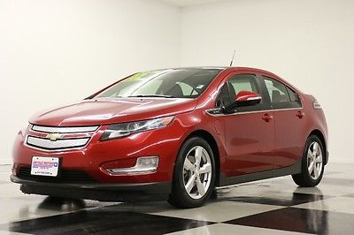 Chevrolet : Volt PRISTINE CERAMIC WHITE INTERIOR CRYSTAL RED HYBRID FEE FREE ELECTRIC ONE 1 OWNER POWER OPTIONS AUTO AIR HATCH BLUETOOTH FEE FREE