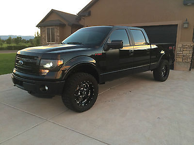 Ford : F-150 FX4 Crew Cab Pickup 4-Door 2013 ford f 150 fx 4 crew cab truck with 20 bmf wheels and 33 mickey thompson s