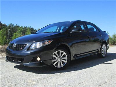 Toyota : Corolla 4dr Sedan Automatic S ONE OWNER CLEAN CARFAX FROM GA RUST FREE AUTOMATIC S PWR SUNROOF PWR PACK ALOYS