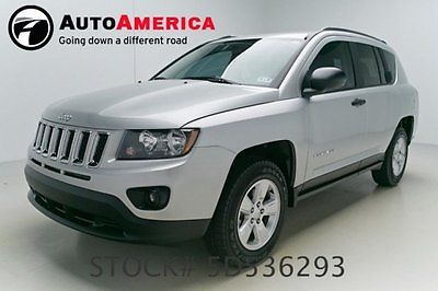 Jeep : Compass Sport Certified 2014 jeep compass sport 3 k miles cruise aux manual am fm one 1 owner cln carfax
