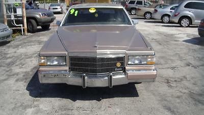 Cadillac : Brougham D'Elegance 1991 cadillac brougham d elegance