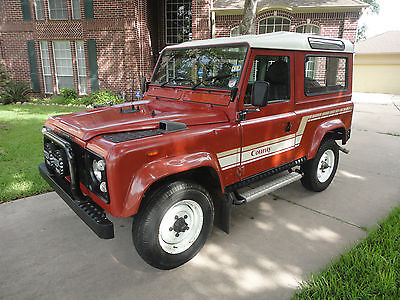 Land Rover : Defender County 1987 very original land rover 90 county imported from the uk with clear tx title