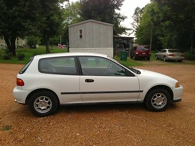 Honda : Civic VX Hatchback 3-Door 1992 honda civic hatchback vx