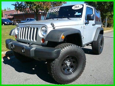 Jeep : Wrangler SPORT 2-DOOR LIFTED 1 OWNER WE FINANCE! 3.8 l manual transmission lift kit wheels tires rear bumper w tire carrier no ac