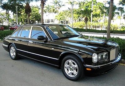 Bentley : Arnage Green Label Twin Turbo . Black / Autumn . Carfax . Florida