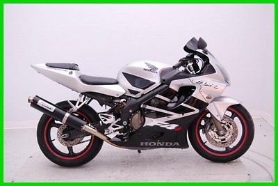 Honda : Other 2003 honda cbr 600 p 12858 a silver with erion racing exhaust