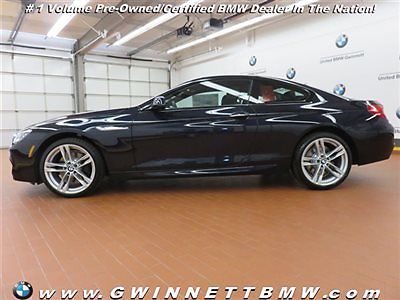 BMW : 6-Series 640i 640 i 6 series new 2 dr coupe automatic gasoline 3.0 l straight 6 cyl carbon black