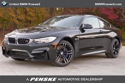 BMW : M4 15 BMW M4 CPE 2DR CPE 15 bmw m 4 cpe 2 dr cpe new coupe manual gasoline 3.0 l straight 6 cyl black sapphi
