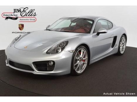 Porsche : Cayman S Porsche Certified Warranty, PDK, PASM, Premium Package, Carrera Red Full Leather