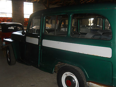 Willys : Willys Wagon 2 door wagon 1952 2 willys station wagons for 1 price