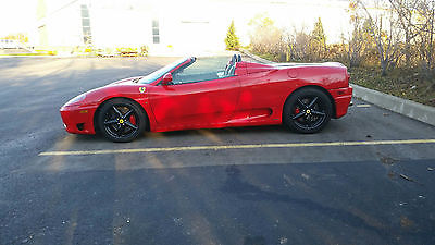 Ferrari : 360 Spider Convertible 2-Door 2002 ferrari 360 spider convertible 2 door 3.6 l