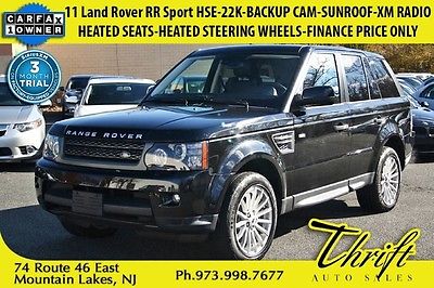 Land Rover : Range Rover Sport HSE 11 land rover sport hse 22 k backup cam sunroof heated seats finance price only