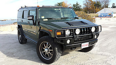 Hummer : H2 SUV 4 Dr, 1SC Lux Series & Sunroof 2004 h 2 with magnuson supercharger ap racing calipers 22 blackchrome rims