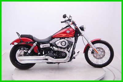 Harley-Davidson : Dyna 2012 harley davidson dyna fxdwg 103 14508 a red flame