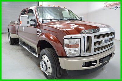 Ford : F-450 Lariat King Ranch 129K Miles Used Truck 6.4L V8 2008 ford f 450 lariat diesel dual rear wheels sunroof 4 x 4 crew cab off road pack