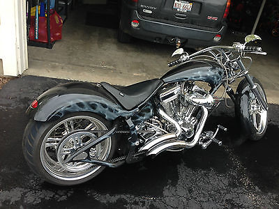 Custom Built Motorcycles : Chopper 2009 smw godfather prostreet chopper 300 tire 127 ci motor