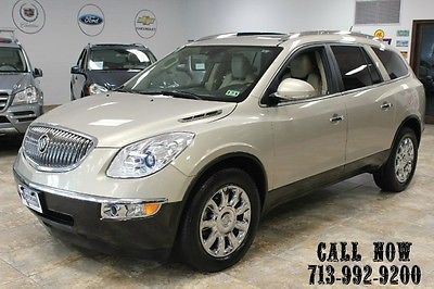 Buick : Enclave Nav. DVD Dual Roof 2012 buick enclave nav dvd back up cam loaded with all options warranty