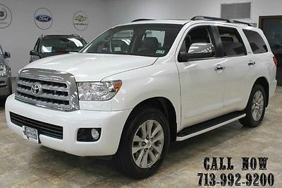 Toyota : Sequoia Limited Nav DVD Loaded 2012 toyota sequoia limited nav dvd heated seats loaded warranty 1 owner