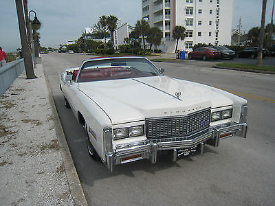 Cadillac : Eldorado Base Convertible 2-Door 1976 cadillac eldorado base convertible 2 door 8.2 l