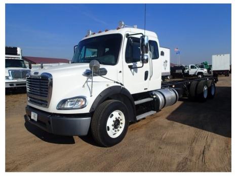 2011 Freightliner M2 6 X 4 Cab  and  Chassis w/ Sleeper
