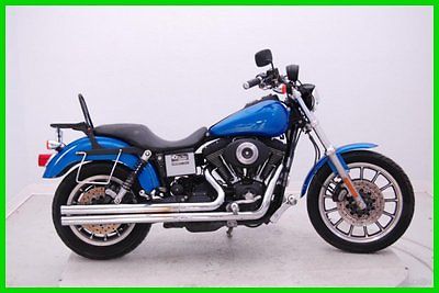 Harley-Davidson : Dyna 2001 harley davidson dyna fxdx p 12610 blue with longshot vance hines exhaust