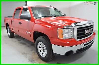 GMC : Sierra 1500 SLE Red Truck Crew cab V8 Cyl 4x4 Short bed Aux CD EASY FINANCING!! 66126 Miles Used 2009 GMC Sierra 1500 SLE 4WD Tow pack Cruise