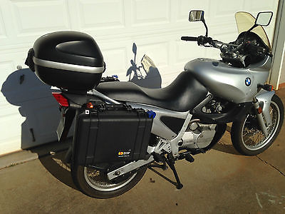 BMW : F-Series 1999 bmw f 650 w pelican side cases and bmw top trunk