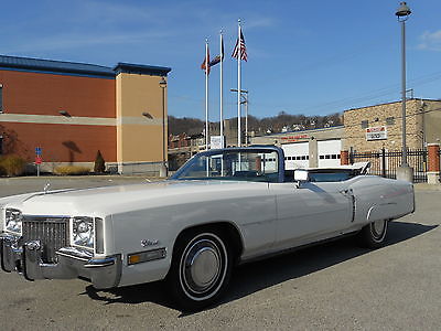 Cadillac : Eldorado convertible 1972 cadillac eldorado convertible