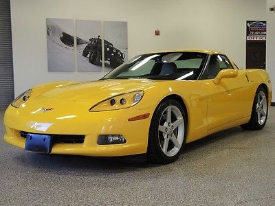 Chevrolet : Corvette Convertible 2005 chevrolet corvette 1 owner 6 speed manual heads up display heated seats