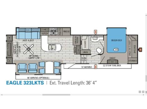 2015 Jayco Eagle RVs 323LKTS