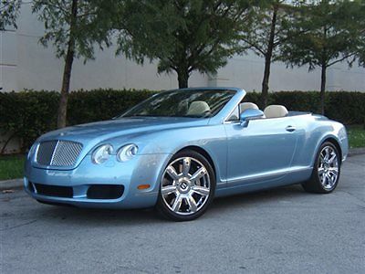 Bentley : Continental GT 2dr Convertible 2008 bentley continental gtc only 6791 miles