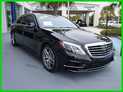 Mercedes-Benz : S-Class Used 2014 S550 CPO Sport Distronic Magic Body Used 2014 S550 Certified Sport Premium Rear Seat Package Surround View Distronic