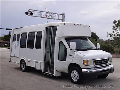 Ford : E-Series Van E350 Super Duty DRW 2003 ford e 350 shuttle bus transport one owner clean carfax e 250 super duty limo