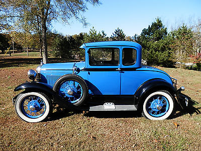 Ford : Model A MODEL A 1931 ford model a ford coupe rumble seat restored custom classic street rod