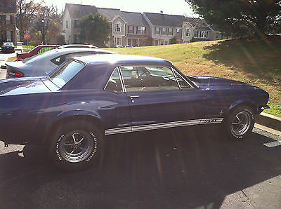 Ford : Mustang COUPE 1967 gta mustang w 3500.00 new parts full restore needed runs drives no rust