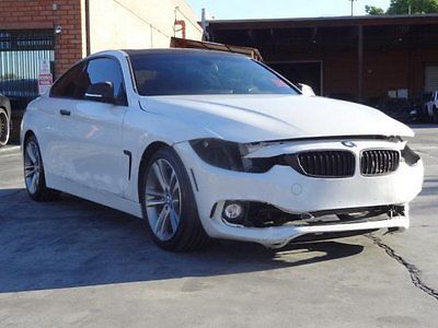 BMW : 4-Series 428i coupe 2014 bmw 428 i coupe damaged repairable luxurious gas saver only 9 k miles l k