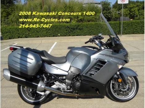 2008 Kawasaki Concours 1400 Motorcycles for sale in Dallas, Texas