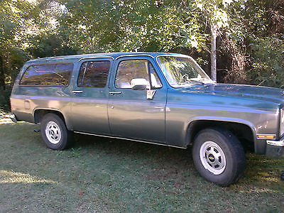 Chevrolet : Other Pickups Two tone 1986 chevrolet suburban