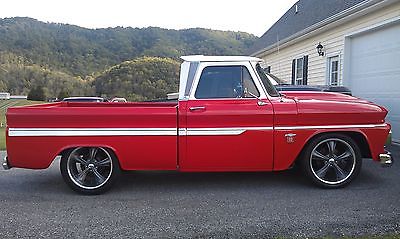 Chevrolet : C-10 Custom red, restored, custom, pickup, C-10, short bed, fleetside, 1964, Chevrolet, V-8