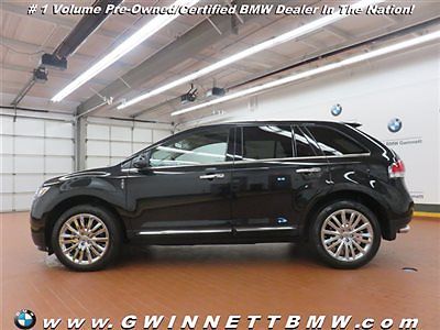 Lincoln : MKX FWD 4dr FWD 4dr Low Miles Sedan Automatic Gasoline 3.7L V6 Cyl BLACK