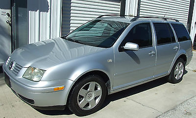 Volkswagen : Jetta TDI 2002 vw jetta wagon tdi silver diesel alarm system used good condition