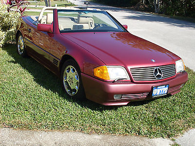Mercedes-Benz : SL-Class CONVERTIBLE/HARDTOP 1991 mercedes benz 500 sl 2 nd owner car i have had the car for 16 years garaged