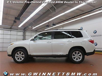 Toyota : Highlander Base Sport Utility 4-Door Low Miles Automatic Gasoline 2.7L 4 Cyl WHITE