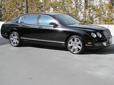 Bentley : Continental Flying Spur in Black with 72,065 Miles! 2006 bentley continental flying spur black sedan