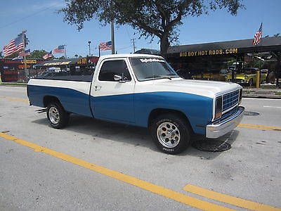 Dodge : Ram 1500 pick up 1985 dodge ram 1500 clean florida pick up rust free runs great make offer