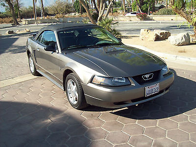 Ford : Mustang Base Convertible 2-Door 2001 ford mustang base convertible 2 door 3.8 l