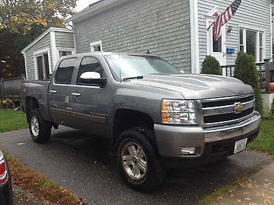 Chevrolet : Silverado 1500 LT Crew Cab Pickup 4-Door 2008 chevy silverado gray 6 inch sky jacker lift