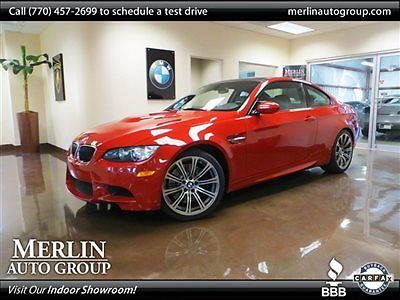 BMW : M3 Coupe Coupe Low Miles 2 dr Gasoline 4.0-LITER 32-VALVE 414-HP Melbourne Red Metallic
