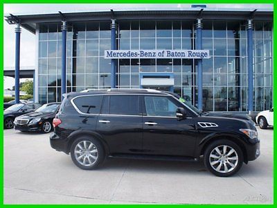 Infiniti : QX56 2012 Used Infiniti QX56 Deluxe Touring Leather 2012 used infiniti qx 56 clean one owner rear seat entertainment